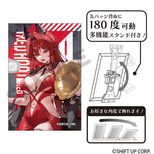 『勝利の女神:NIKKE』アート缶バッジ レッドフード